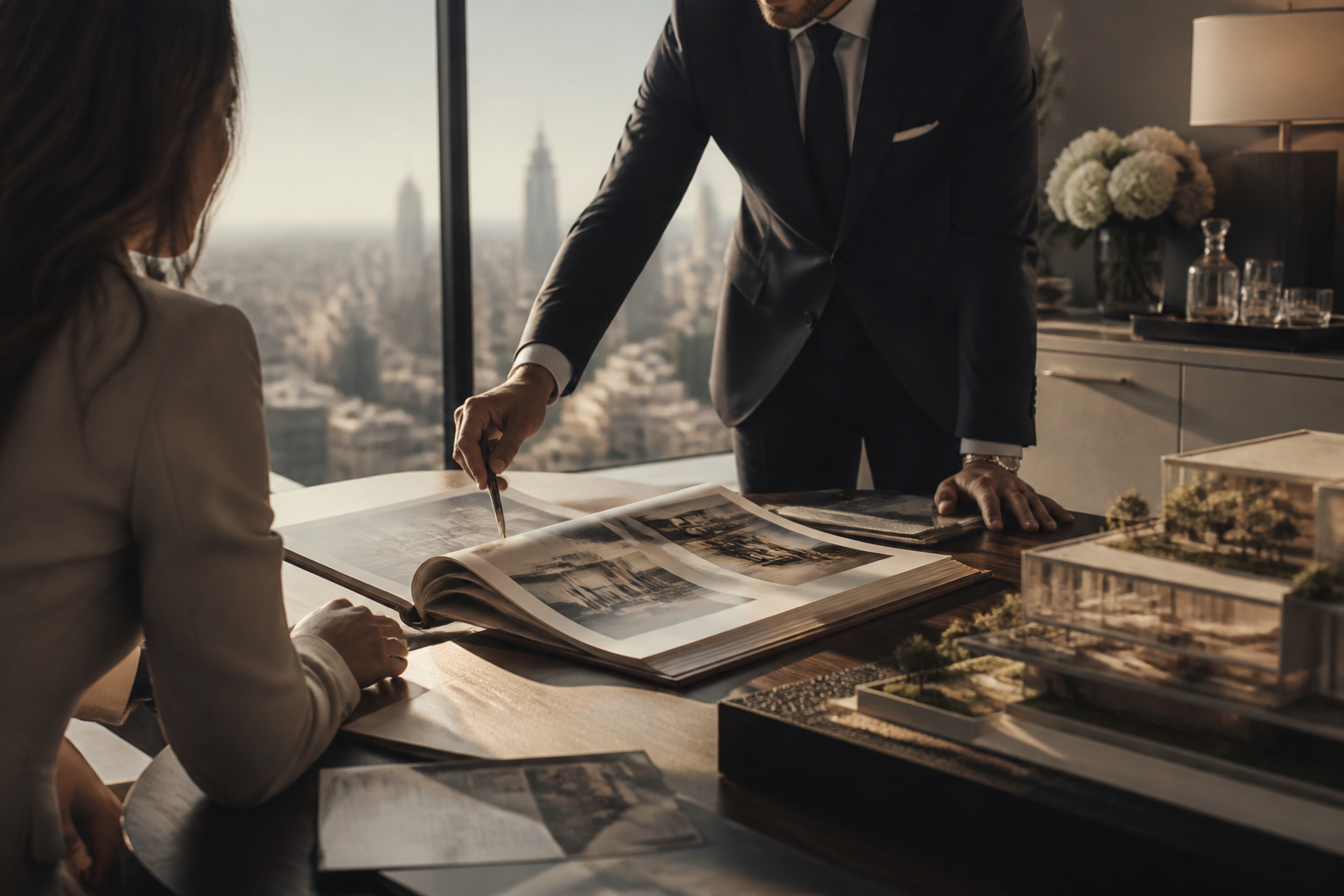 Discreet trophy real estate advisory and acquisition review